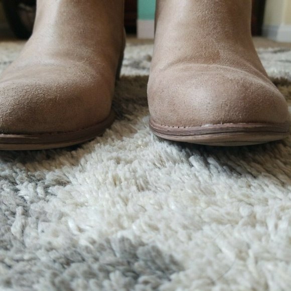 Hot Tomato 9.5w Wide Booties Galway Tan Ankle Boot - Picture 2 of 11